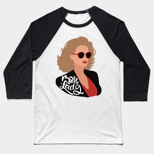 Boss Lady Baseball T-Shirt by Art of Aga